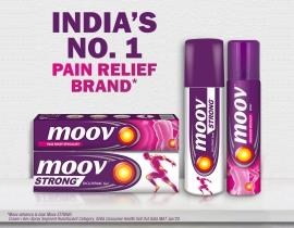 Moov India - Pain Relief Cream & Spray