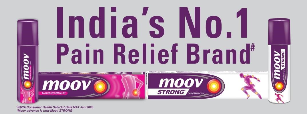 Moov India - Pain Relief Cream & Spray